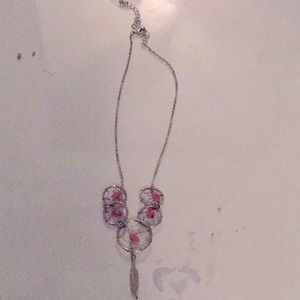 Dream catcher necklace